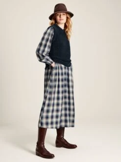 Camilla Blue Button Front Tiered Dress 10 Camilla Blue Button Front Tiered Dress -Clothing Store C74917s5