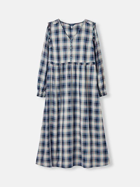 Camilla Blue Button Front Tiered Dress 6 Camilla Blue Button Front Tiered Dress - Image 6