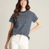 Blue Striped Short Sleeve T-Shirt