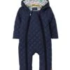 Joules Marlee Quilted Pramsuit With Removable Booties