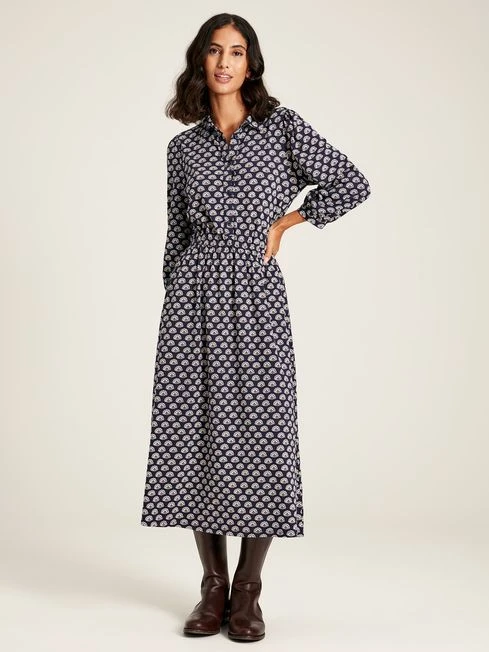 Blue Jersey Shirt Dress 1 Blue Jersey Shirt Dress