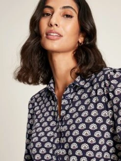 Blue Jersey Shirt Dress 10 Blue Jersey Shirt Dress -Clothing Store C90345s5