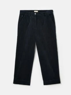 Navy Blue Cord Wide Leg Trousers 14 Navy Blue Cord Wide Leg Trousers -Clothing Store C93 517s7