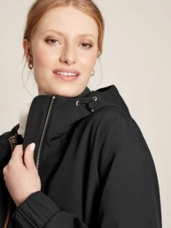 Black Waterproof Zip Through Coat 12 Black Waterproof Zip Through Coat -Clothing Store C98297s6
