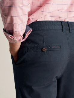 Navy Blue Slim Fit Chinos -Clothing Store D02 263s5