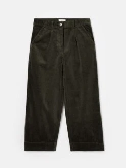 Green Cord Wide Leg Trousers -Clothing Store D03 732s6