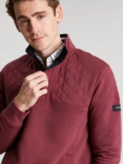 Joules Purple Darrington Quarter Zip Sweatshirt 9 Joules Purple Darrington Quarter Zip Sweatshirt -Clothing Store D24949s4