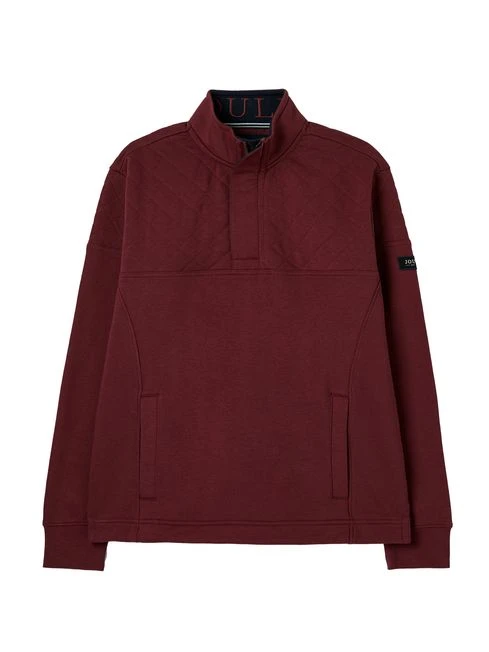 Joules Purple Darrington Quarter Zip Sweatshirt 6 Joules Purple Darrington Quarter Zip Sweatshirt - Image 6