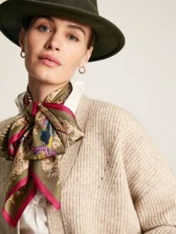 Brown Button Through Knit Cardigan -Clothing Store D67655s4