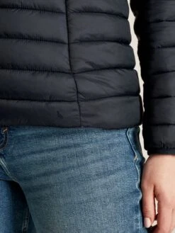 Navy Showerproof Packable Padded Jacket -Clothing Store D91351s5