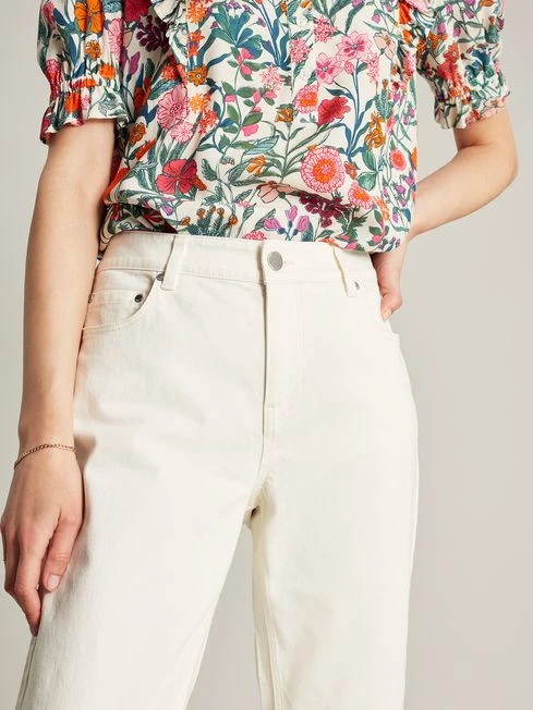 Cream Girlfriend Jeans 4 Cream Girlfriend Jeans - Image 4