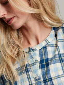 Joules Blue Amalie Check Dress 17 Joules Blue Amalie Check Dress -Clothing Store M92826s6