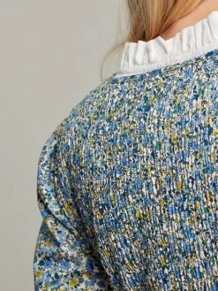 Joules Cream Aura Tiered Cotton Dress -Clothing Store M92838s5