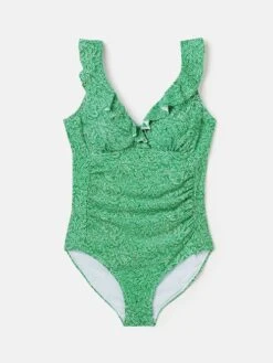 Green Frill Swimsuit -Clothing Store N00 678s7