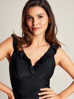 Black Frill Swimsuit 10 Black Frill Swimsuit -Clothing Store N00746s4