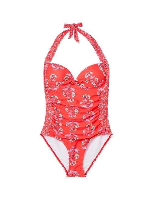 Joules Pink Jasmine Swimsuit 6 Joules Pink Jasmine Swimsuit - Image 6