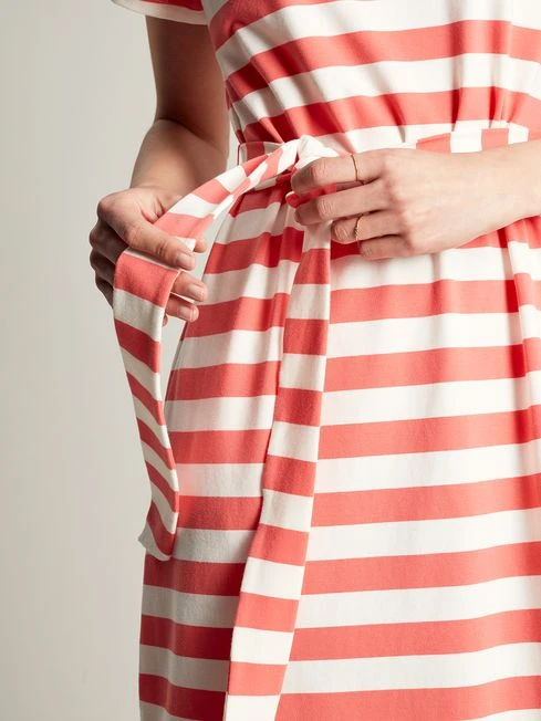 Pink Jersey Long Dress 4 Pink Jersey Long Dress - Image 4