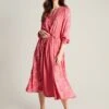 Pink Quilted Bib Dress