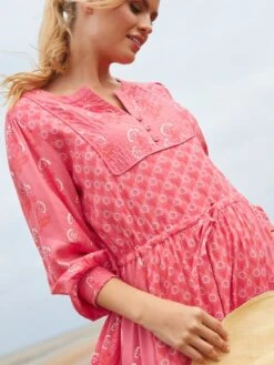 Pink Quilted Bib Dress 15 Pink Quilted Bib Dress -Clothing Store N02610s7