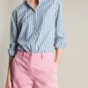 Joules Pink Cruise Mid Thigh Length Chino Shorts