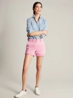 Joules Pink Cruise Mid Thigh Length Chino Shorts 8 Joules Pink Cruise Mid Thigh Length Chino Shorts -Clothing Store N40409s3