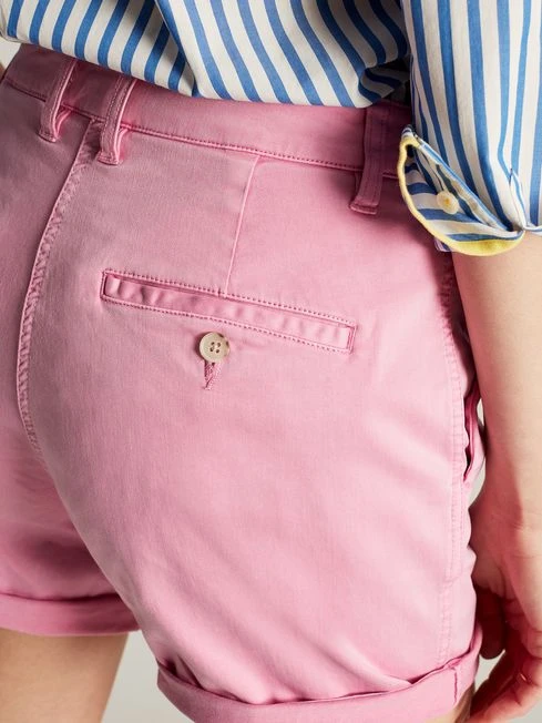Joules Pink Cruise Mid Thigh Length Chino Shorts 5 Joules Pink Cruise Mid Thigh Length Chino Shorts - Image 5