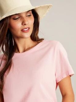 Pink Crew T-Shirt -Clothing Store N42333s5