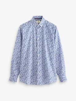 White Print Shirt -Clothing Store T15 863s5