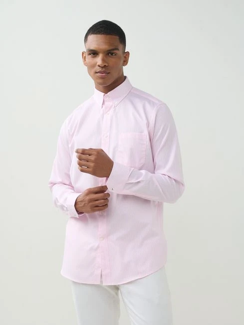 White/Pink Striped Shirt 1 White/Pink Striped Shirt