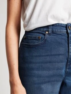 Blue Denim Shorts -Clothing Store U13347s4