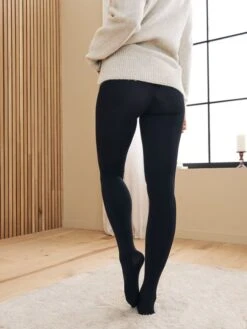 Next Black Fleece Lined Thermal Tights 5 Next Black Fleece Lined Thermal Tights -Clothing Store U45734s3
