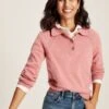 MIA Pink Collared Pointelle Jumper