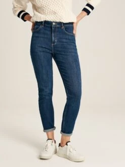 Blue Stretch Skinny Jeans