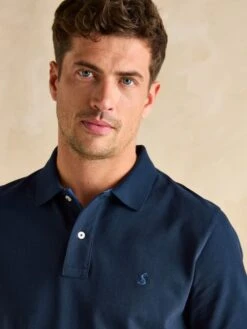 Navy Blue Classic Fit Polo Shirt -Clothing Store U75400s4
