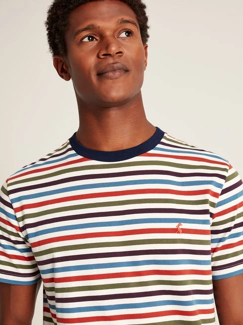 White Jersey Crew Neck T-Shirt 4 White Jersey Crew Neck T-Shirt - Image 4